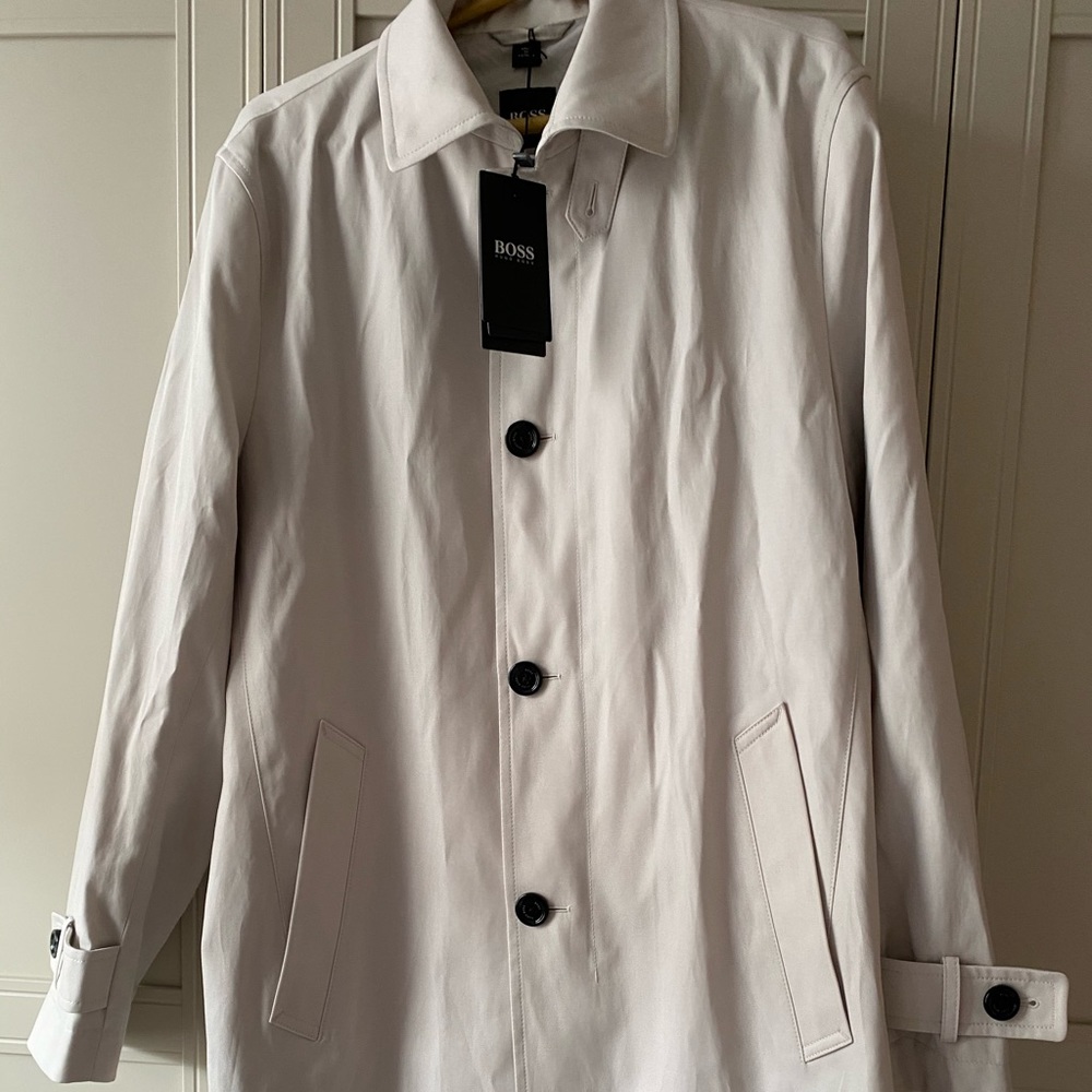 new trench coat Hugo Boss